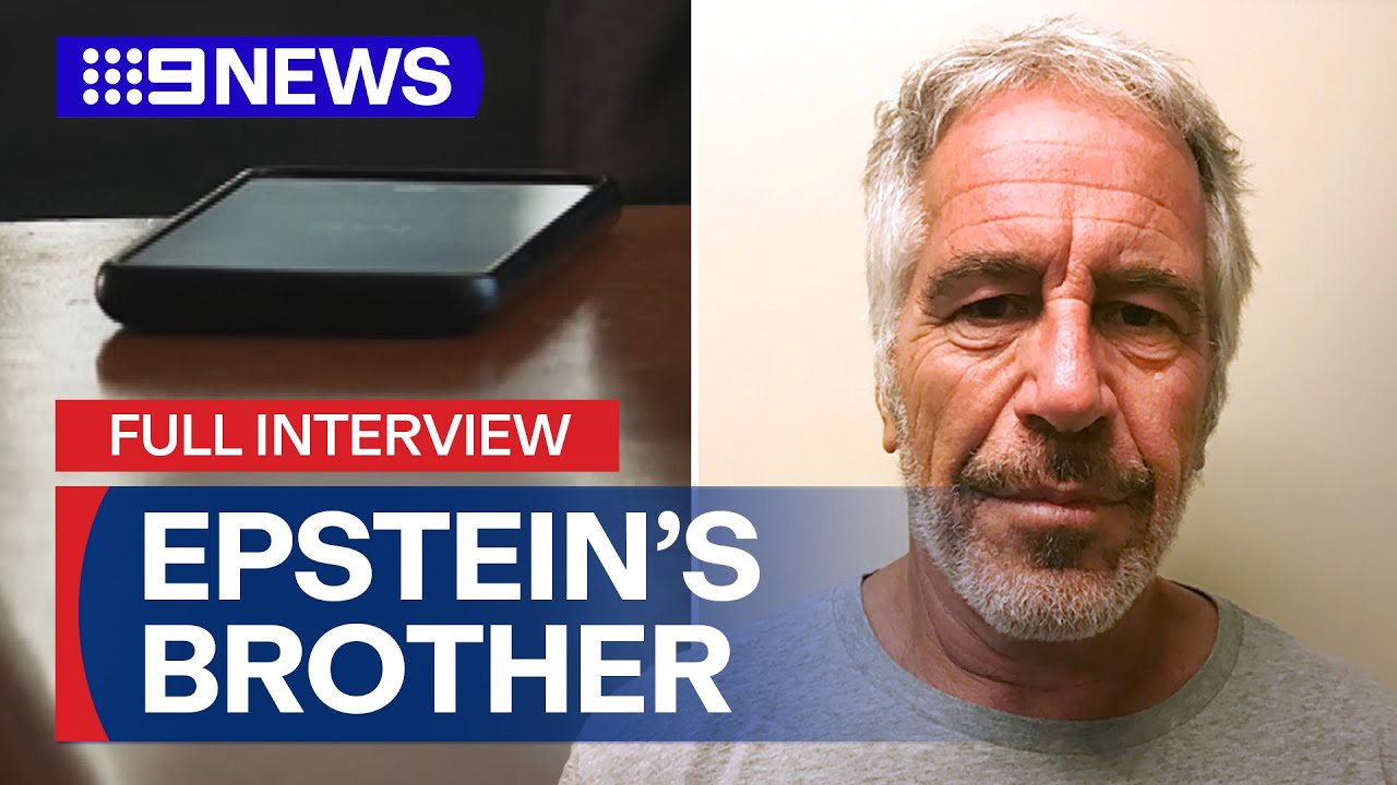 FULL INTERVIEW: Jeffrey Epstein's brother speaks | 9 News Australia