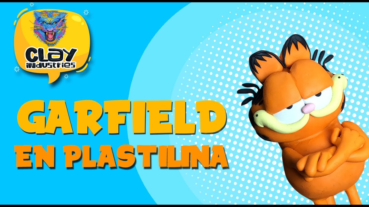 Garfield en Plastilina #QuedateenCasa