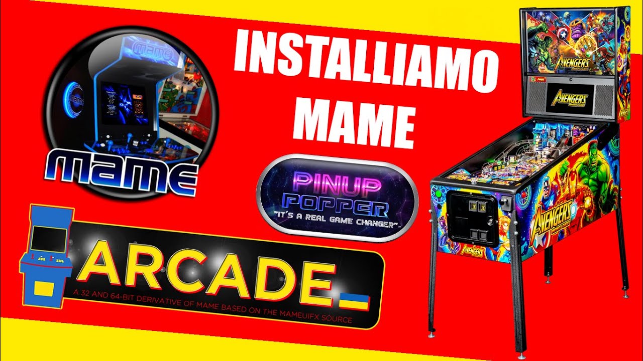 Pinup Popper installiamo mame arcade 64