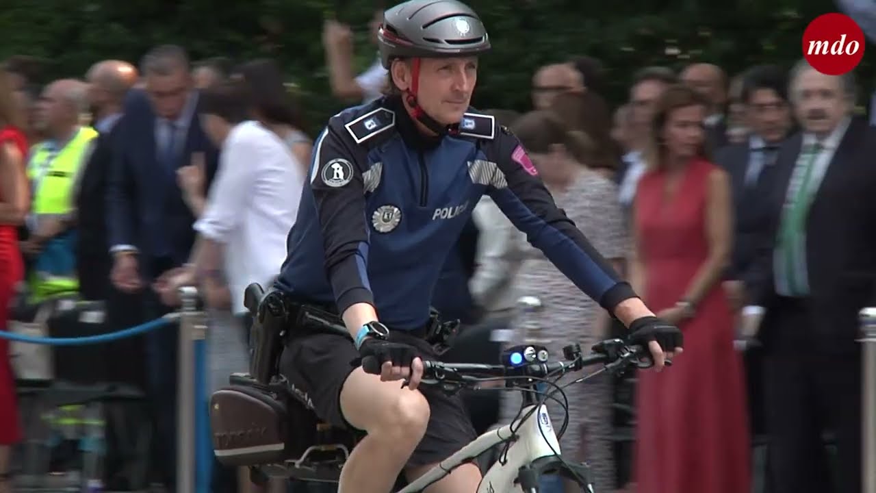 Así celebró la Policía Municipal de Madrid la festividad de su patrón, San Juan Bautista