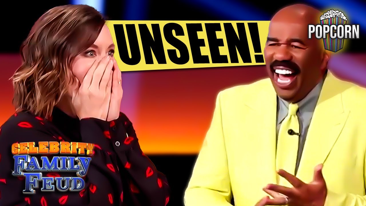 Celebrity Family Feud FAILS! Funniest Steve Harvey Moments and UNSEEN Footage!