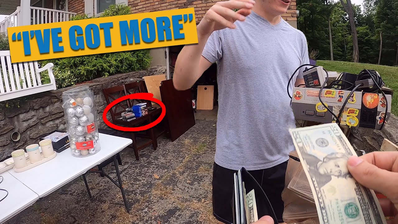 He Was Surprised I BOUGHT ALL THIS At His GARAGE SALE!