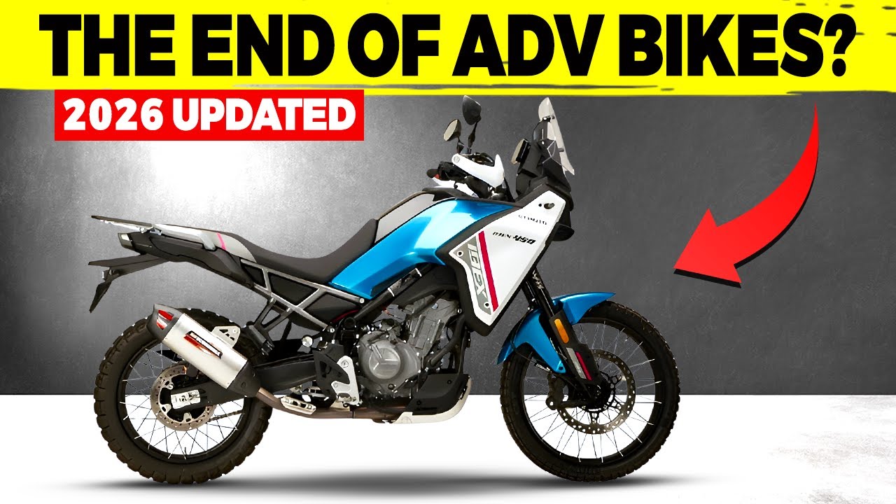 Why Adventure Motorcycles Are About To Get SMALL Again (2026)