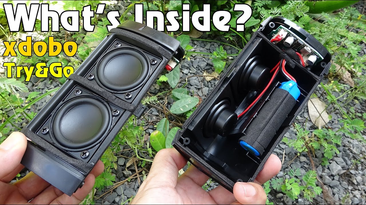 What's Inside Xdobo Try&Go Bluetooth Speaker