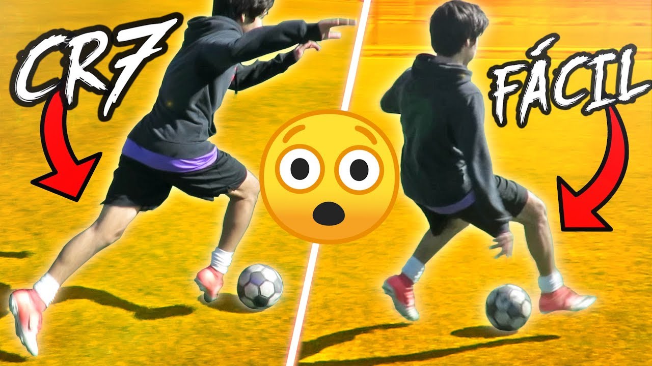 ¡REGATE ESPECIAL de CR7 para BURLAR A TU RIVAL en fútbol!-Tutorial para aprender a jugar futbol