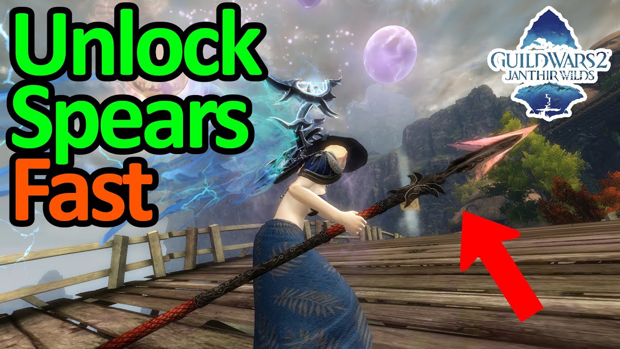 How to unlock Spears FAST - GW2 Guide