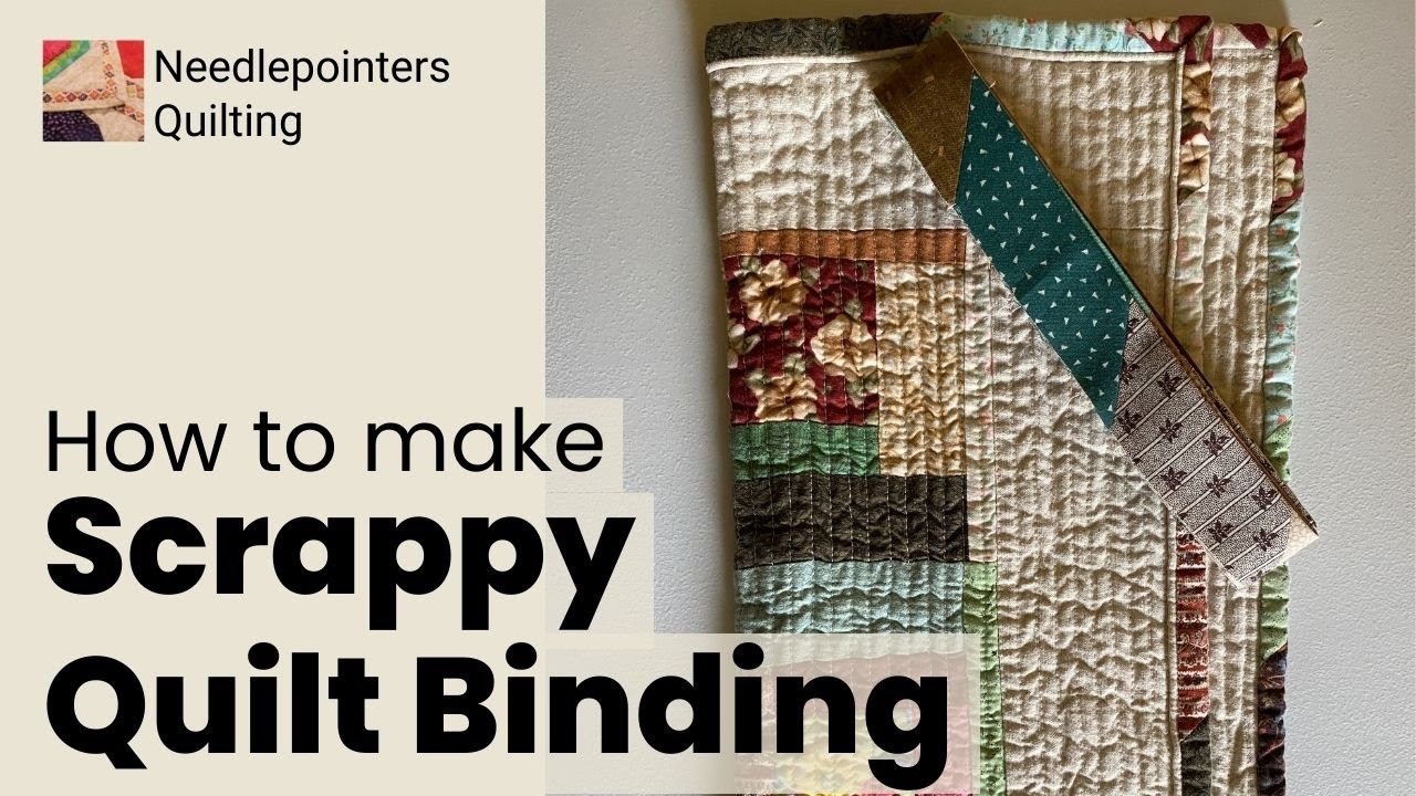 How to make a scrappy quilt binding