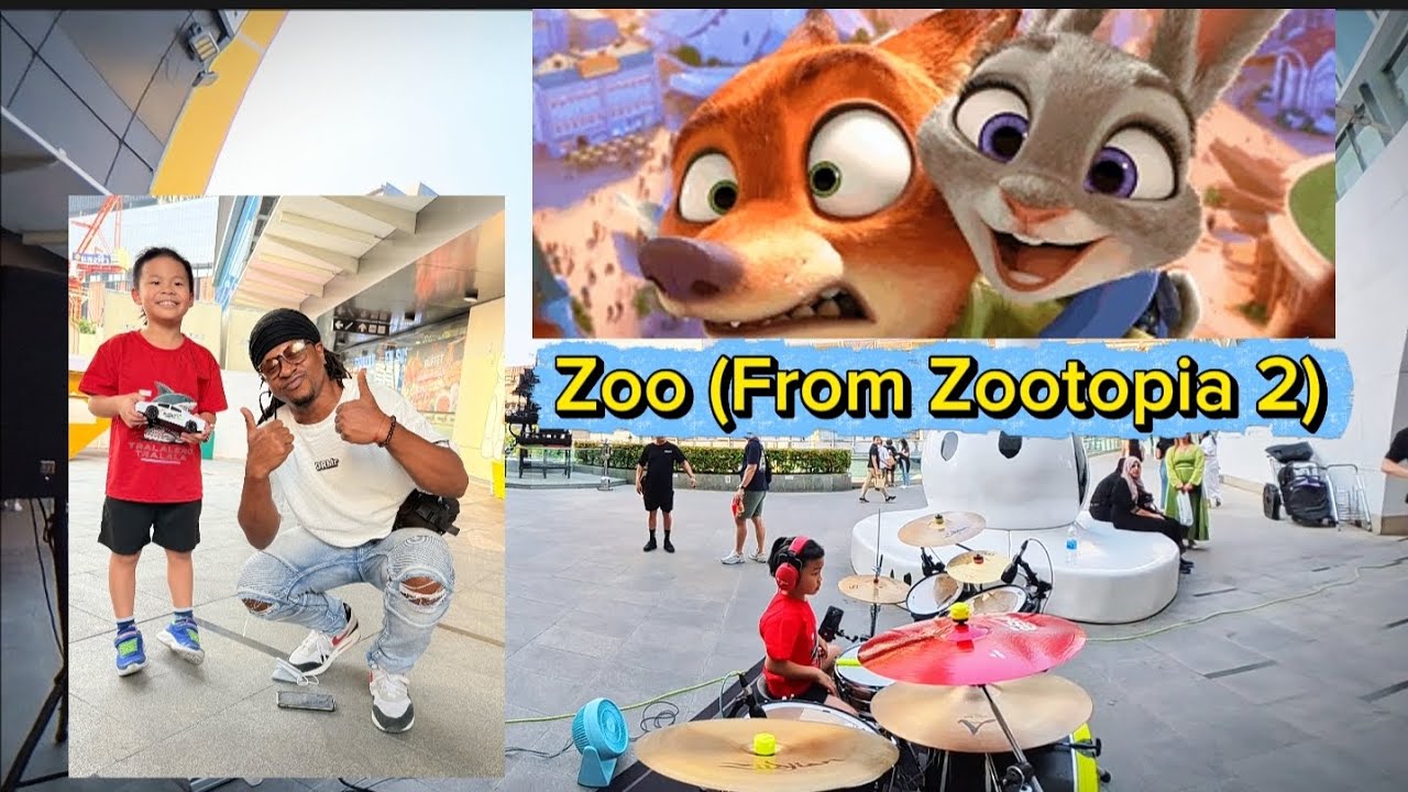 Zoo by Shakira | cover by Arf (7Y) 🇹🇭 & Meeting Jay Jackson for the first time