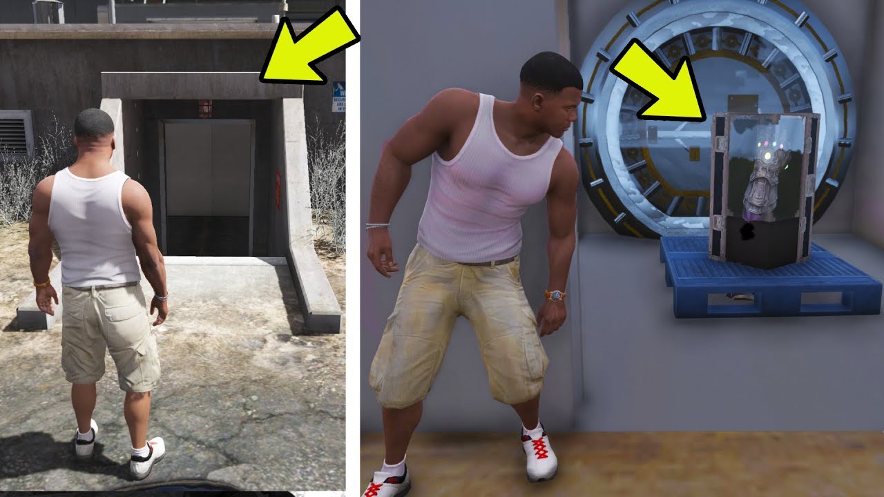 Encontrei a MANOPLA DO INFINITO NA ÁREA SECRETA DO ZANCUDO! GTA 5