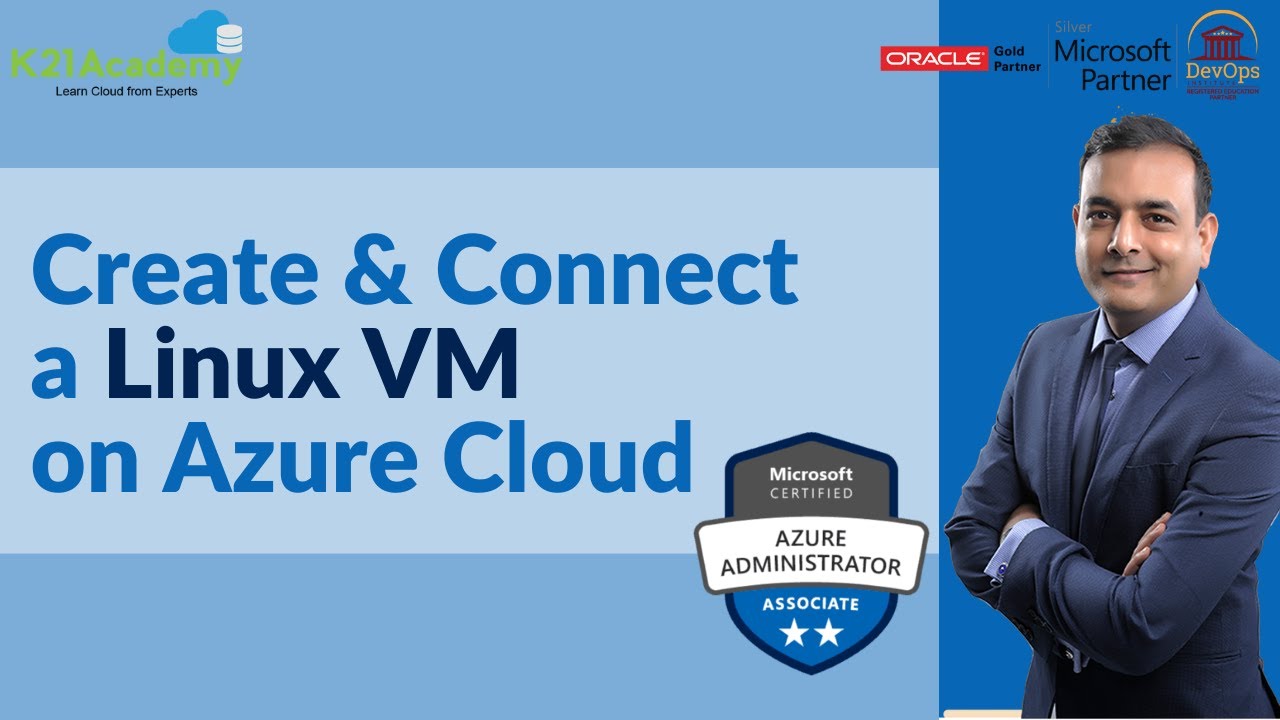 How to Create a Linux VM in Azure Cloud | Deploy Ubuntu Virtual Machine in Azure | K21 Academy