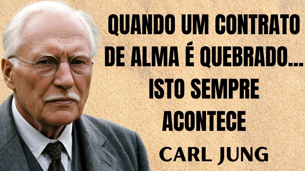 SE UMA CHAMA GÊMEA QUEBRA O CONTRATO DA ALMA… ISSO É O QUE ACONTECE | CARL JUNG