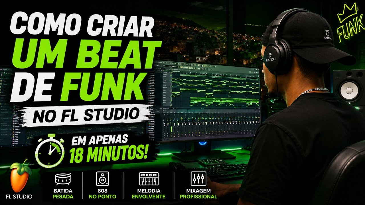 🔥 “Criei um Beat de Funk Pesadão em 18 Minutos! Veja o Processo Técnico Completo | MP BEATZ