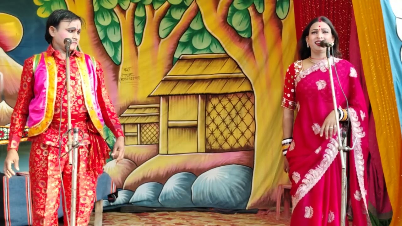 तुम्हारे सिवा कुछ ना चाहत करेंगे॥ आर डी मिलन और काजल रानी रामलीला ग्राम सतोह जालौन 