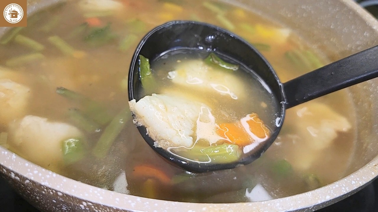 The best Fish Soup Recipe | Fish soup 🐟 Fish soup with vegetables | fish recipes | easy lunch recipe