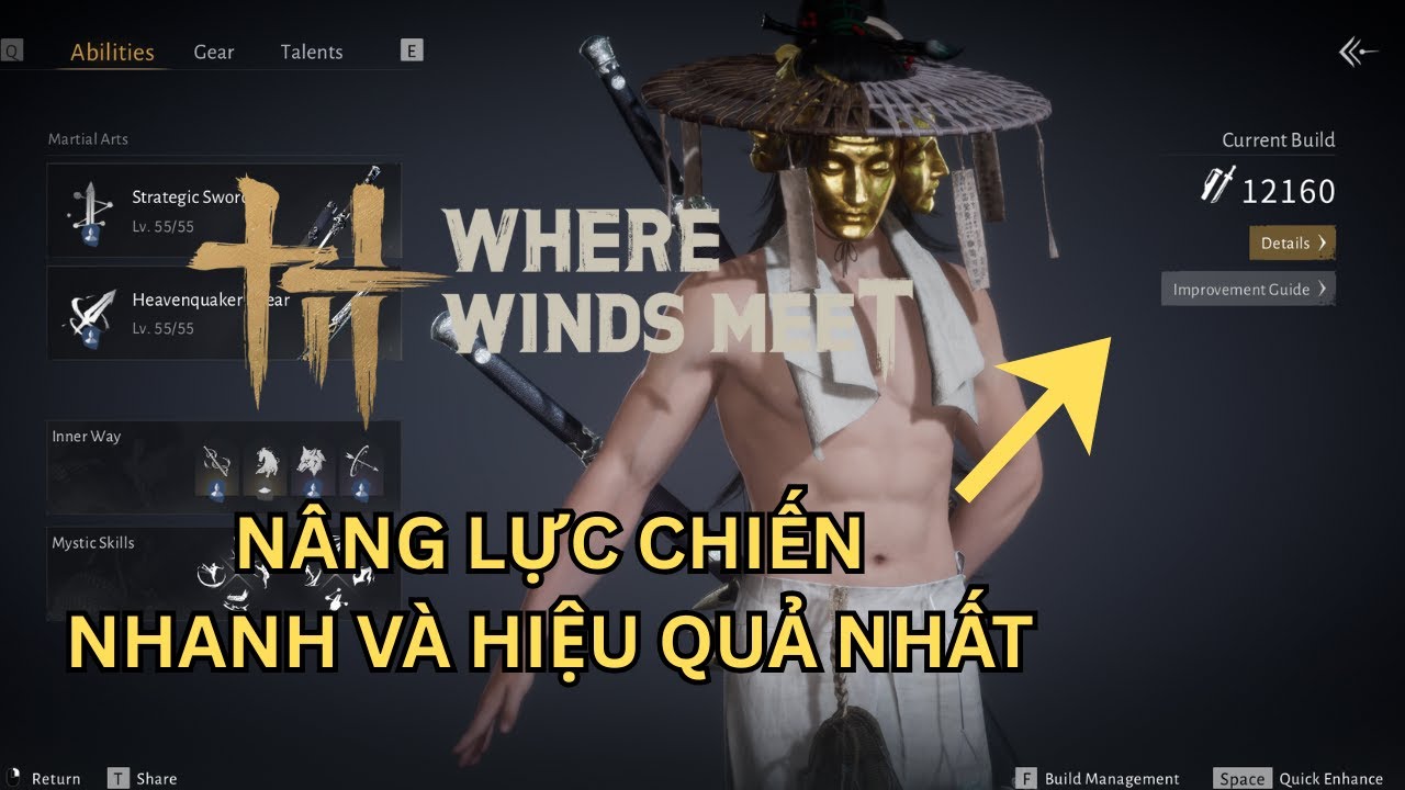 Where Winds Meet - Hướng dẫn nâng LỰC CHIẾN HIỆU QUẢ và NHANH NHẤT || Get STRONGER FASTER
