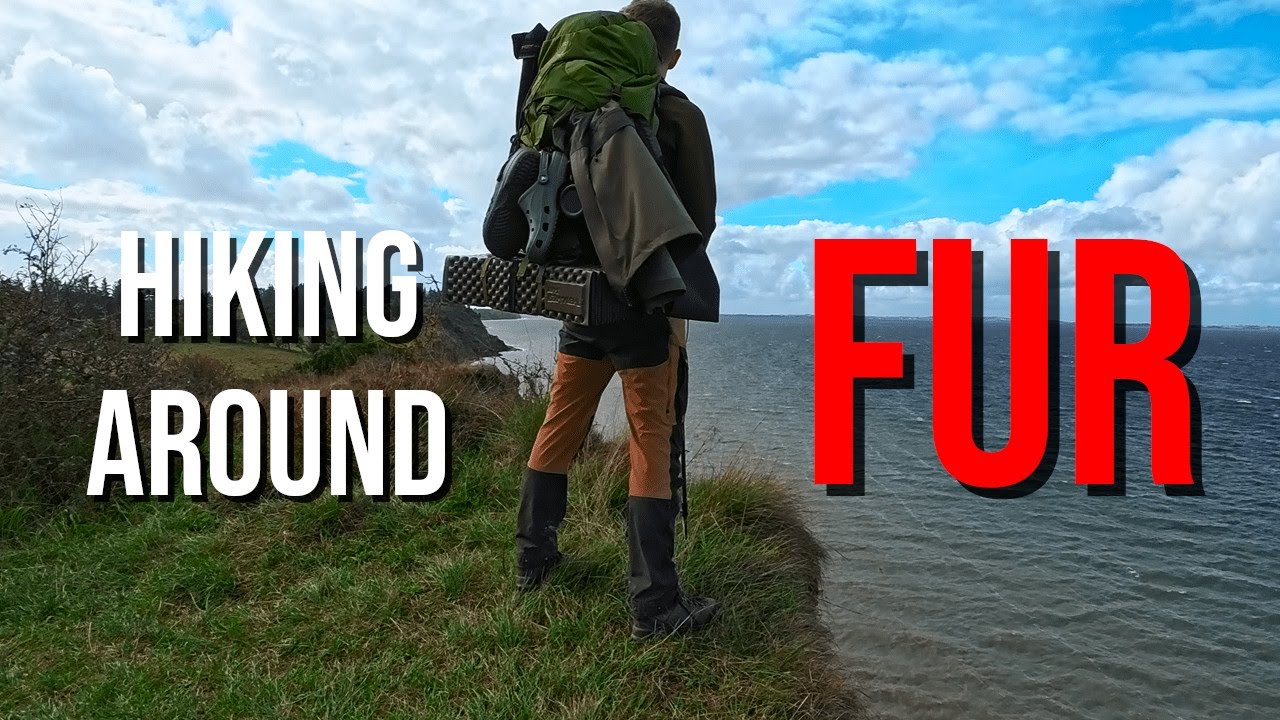 2 Days Hiking Around a Danish Island | Fishing & Camping