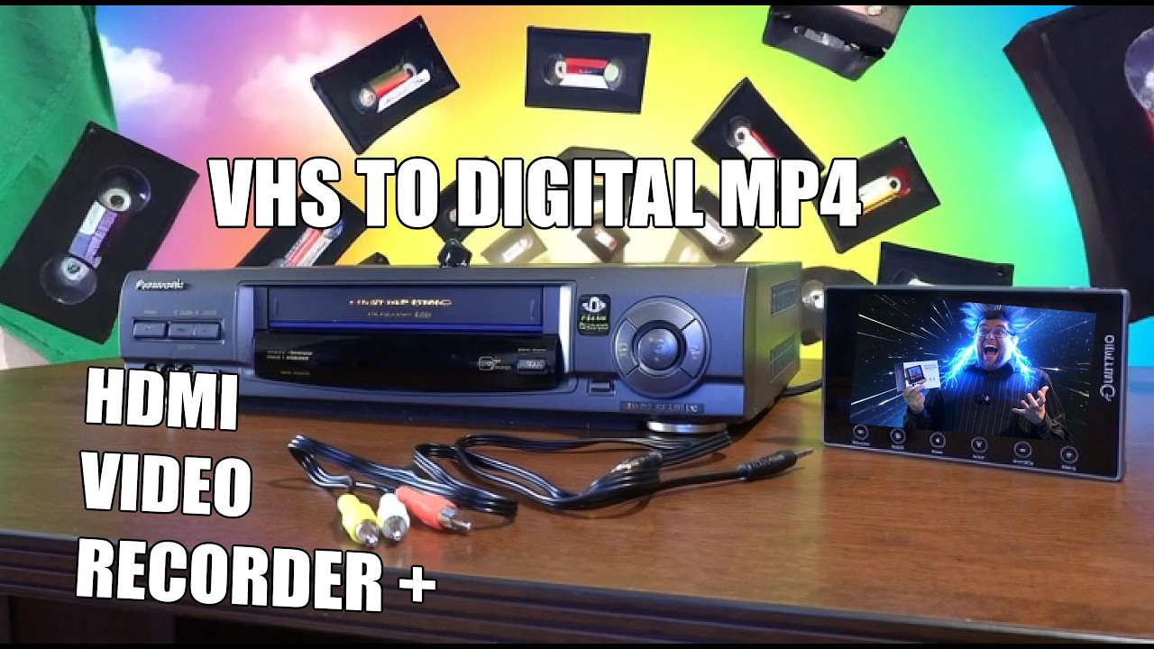 Превратите свои старые VHS-кассеты в цифровые файлы — компьютер не требуется! (Обзор DigitPro V110)