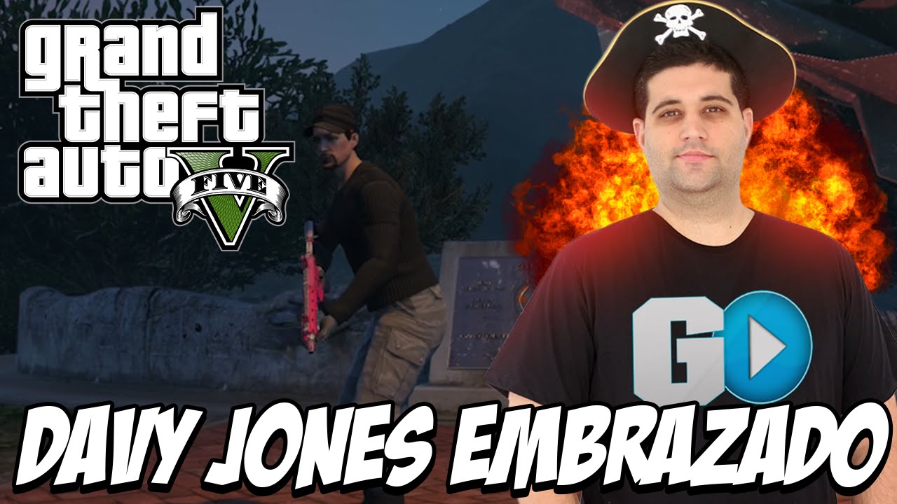GTA 5 - Davy Jones EMBRAZADO no NOVO MODO