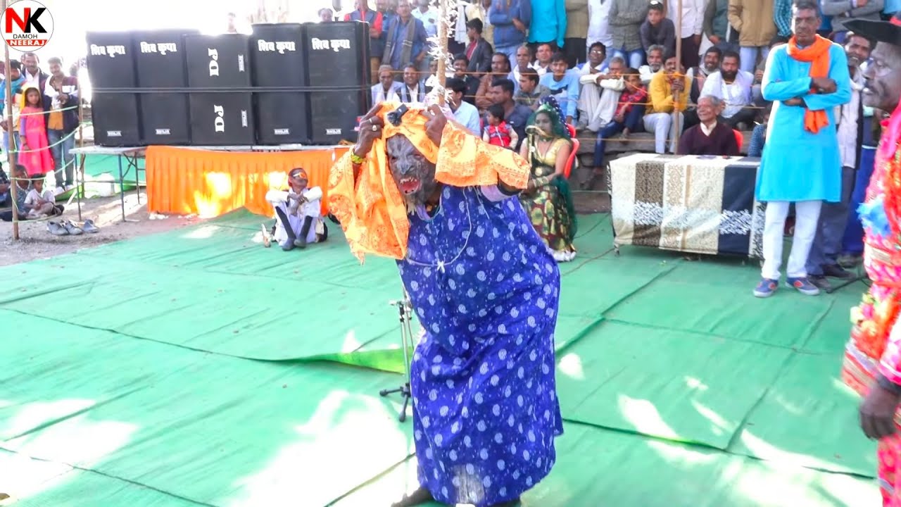 बुन्देली स्वांग | बारी उमर नादान हमारी कोऊ जोड़ी मिला दे | देसी राई / खतरनाक कॉमेडी | desi rai