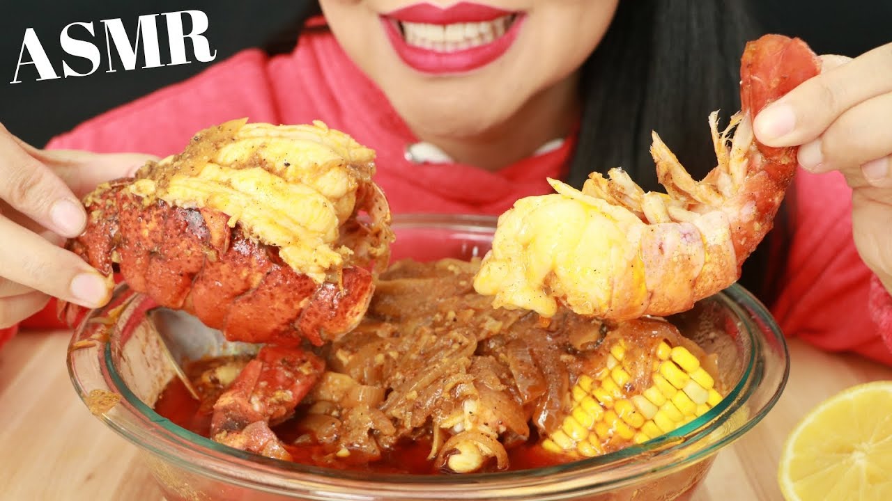 SEAFOOD BOIL DRENCHED IN BLOVES SAUCE ~ ASMR (No Talking) Eat Life With Kimchi