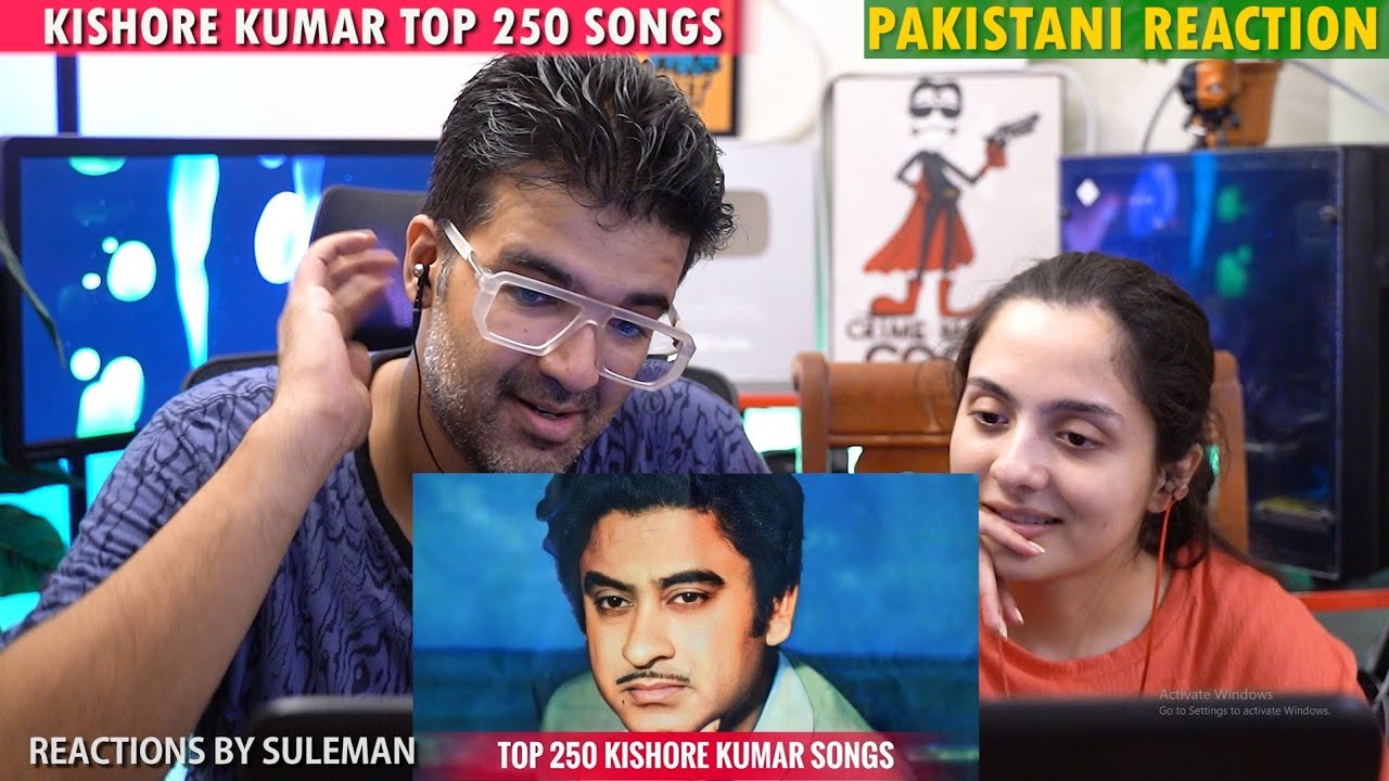 Pakistani Couple Reacts To Kishore Kumar Top 250 Songs ( 1948-1989 )