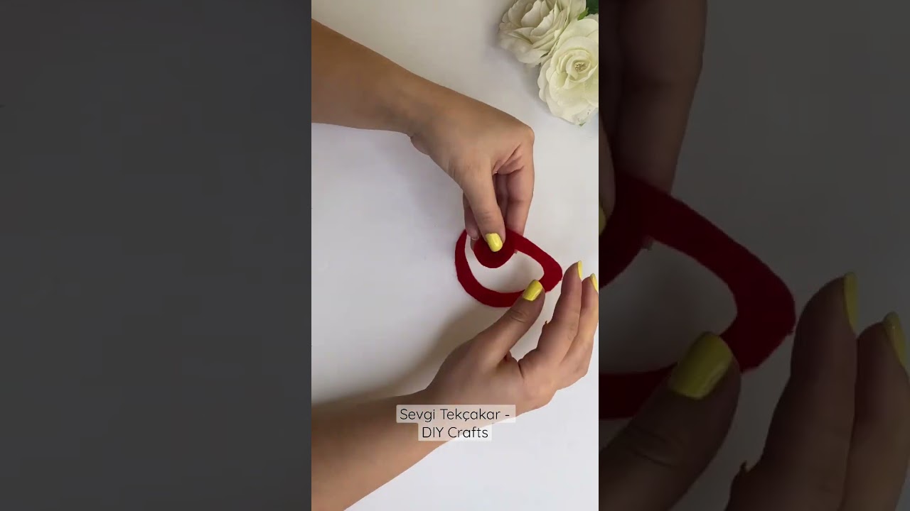 Great felt brooch idea 🌺