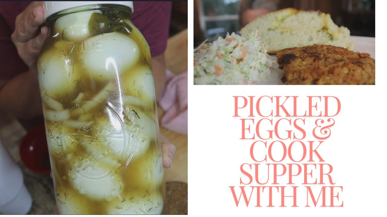 Pickled Eggs & Cook with Me :)