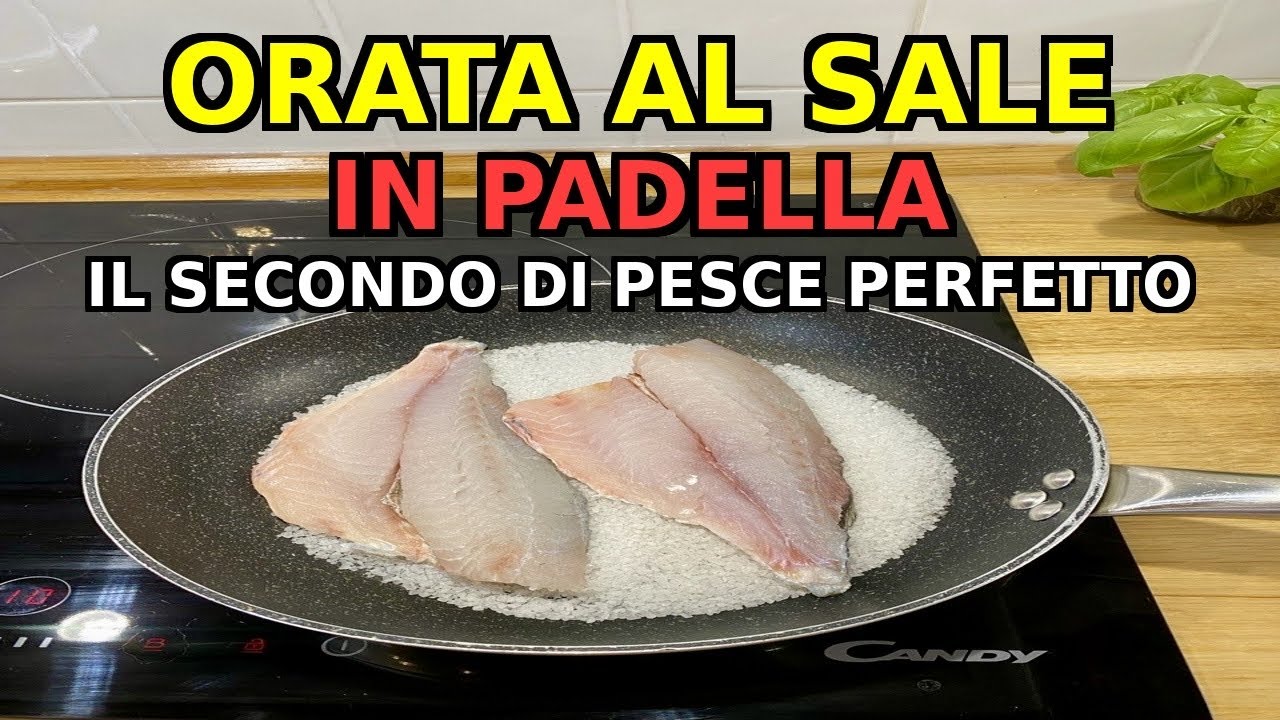Orata al Sale in Padella Il Secondo di Pesce Perfetto 🐟 #live #orata #pesce