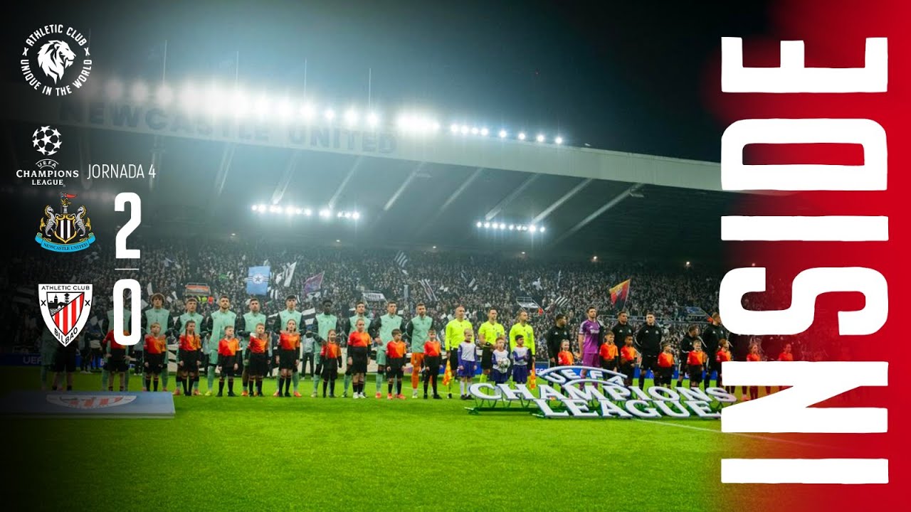 INSIDE I Newcastle United 2-0 Athletic Club I Champions League 2025/26 J4