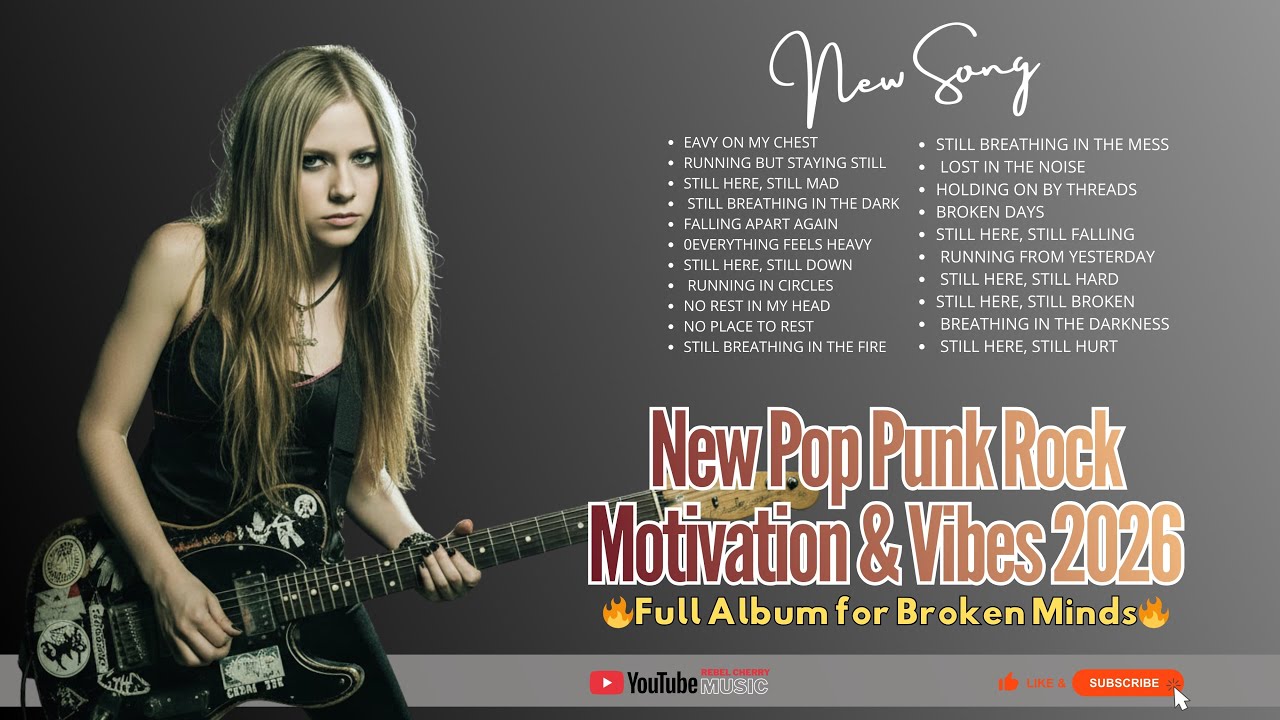 New Pop Punk Rock Motivation & Vibes 2026 🔥 Full Album for Heavy Days 💪