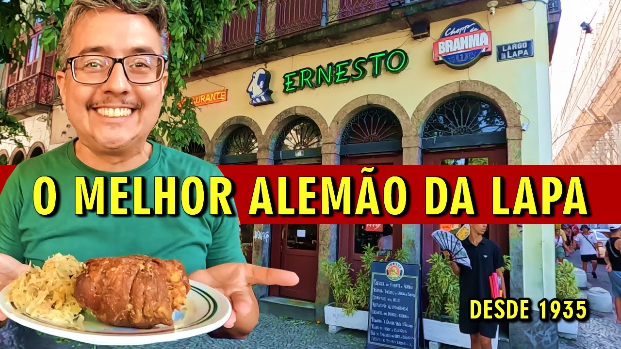 O Melhor Croquete do Rio | Bar Ernesto na Lapa desde 1935
