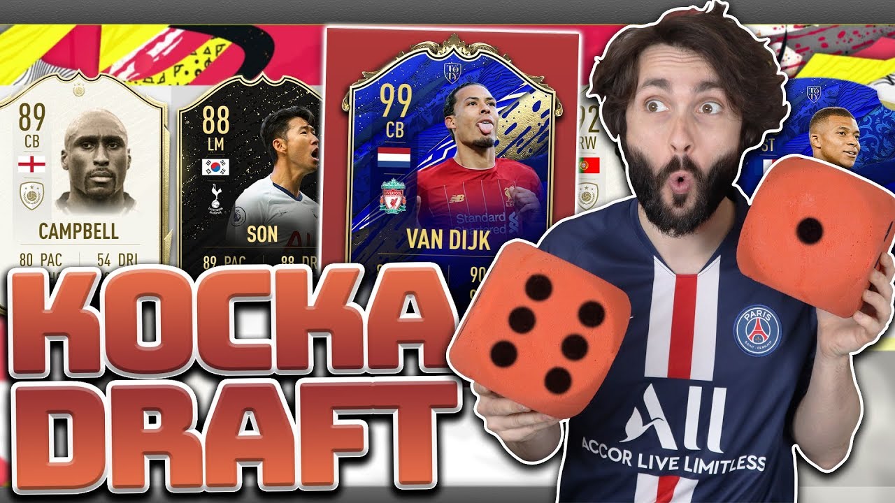 KOCKA DRAFT CHALLENGE! FIFA 20