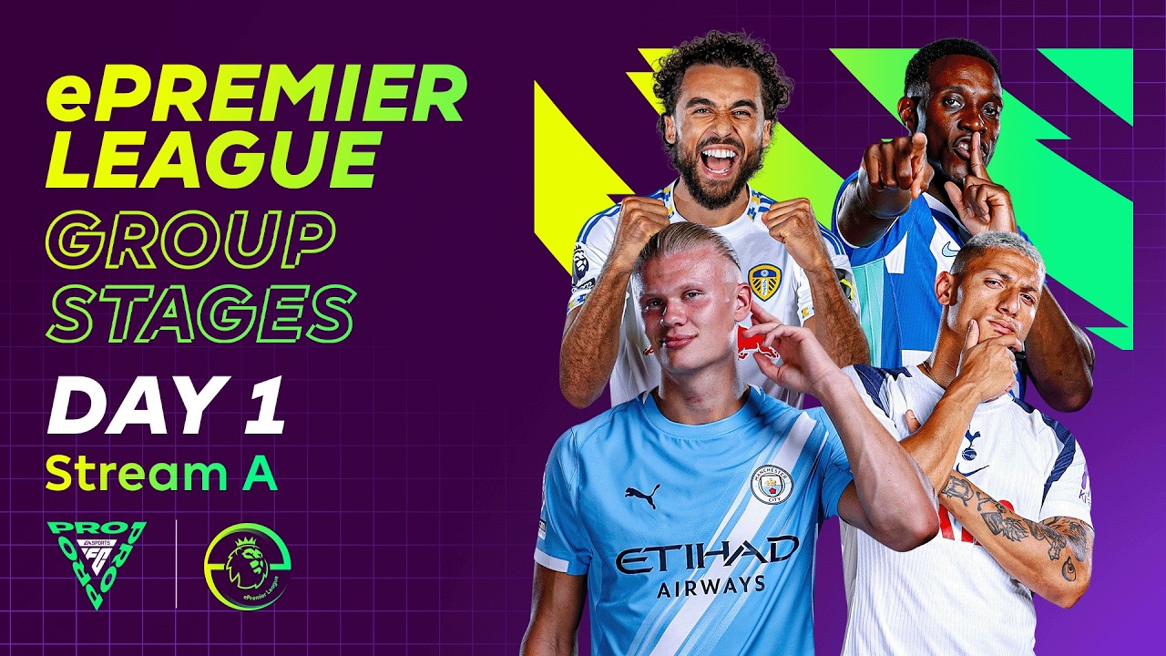 ePremier League: Group Stages - Day 1