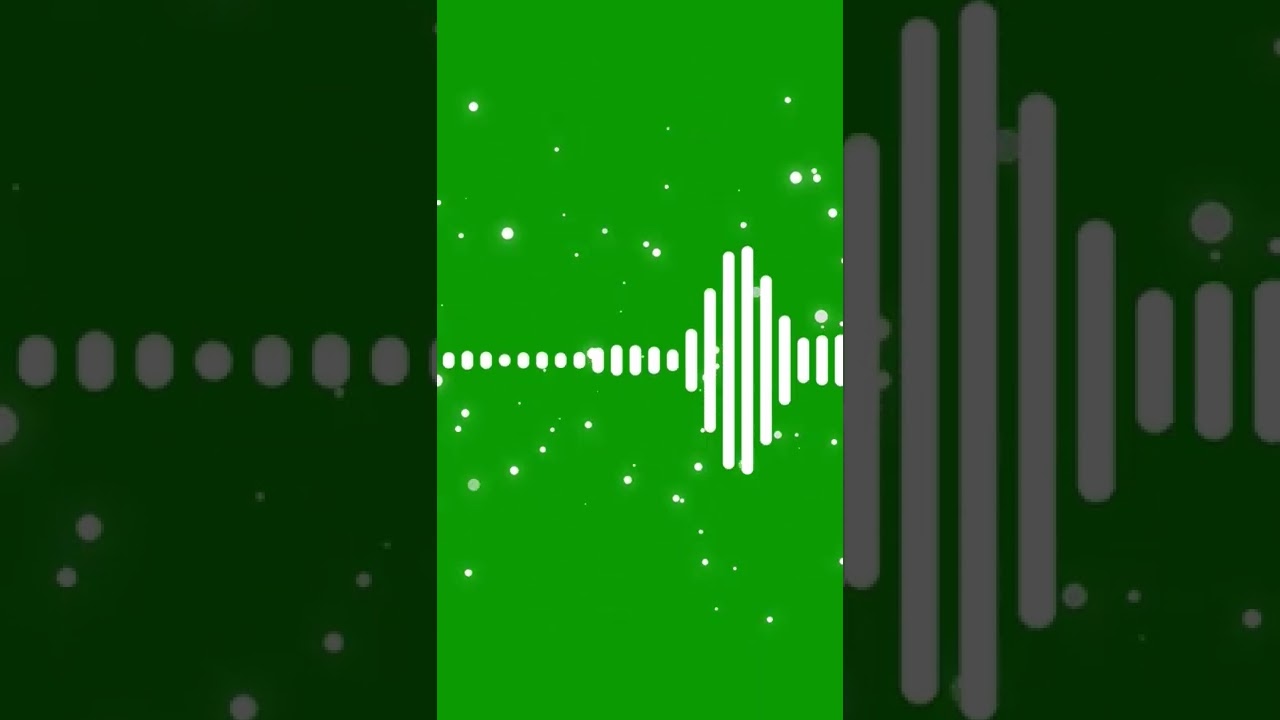 new green screen line Audio Spectrum #shorts