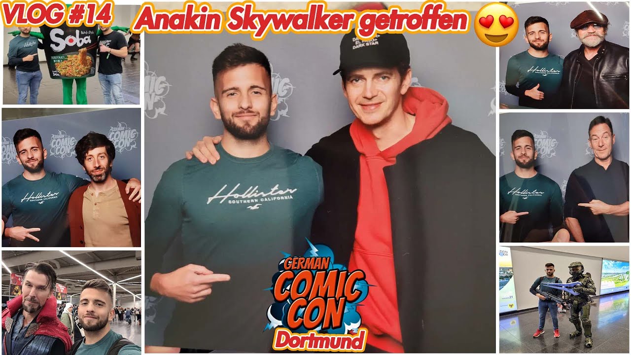 Anakin Skywalker getroffen 😍🔥 I German Comic Con 2022 Dortmund I VLOG #14