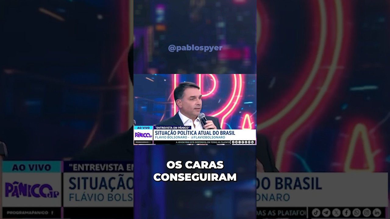 Fl&aacute;vio Bolsonaro fala sobre privatiza&ccedil;&otilde;es: Pablo Spyer no P&acirc;nico