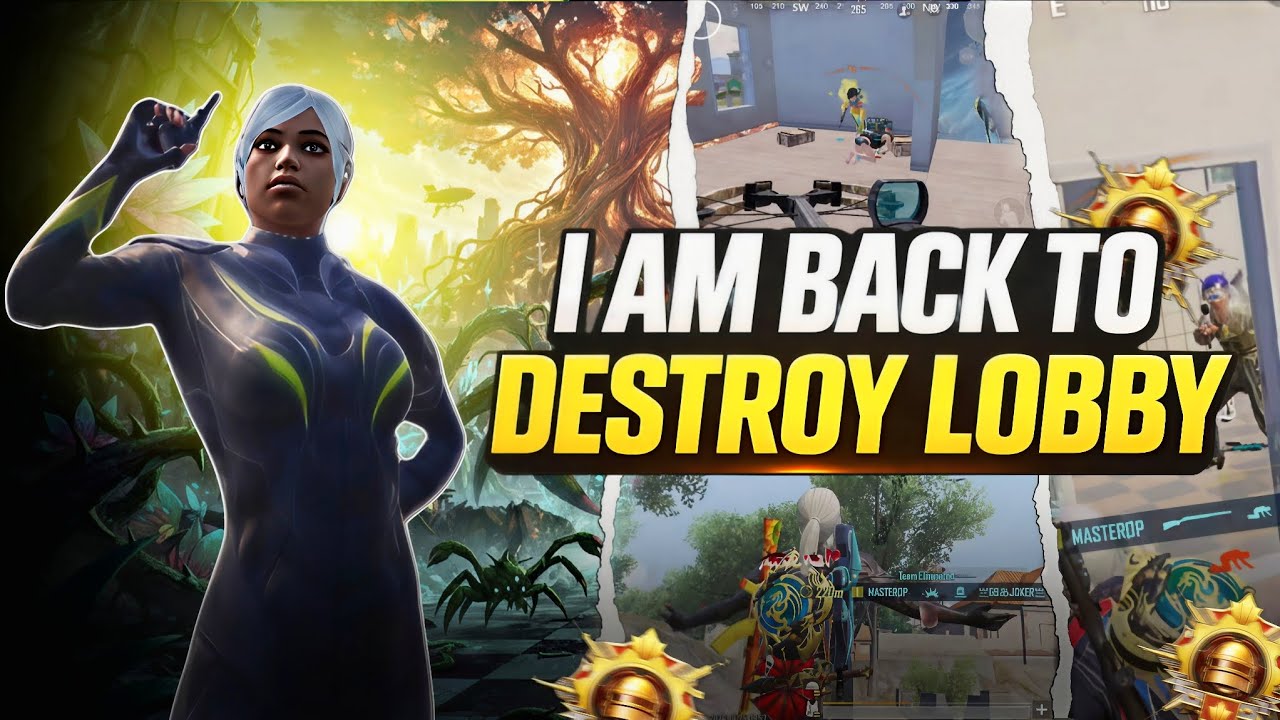 I AM BACK TO DESTROY LOBBY||MUSTBEMASTEROP! 