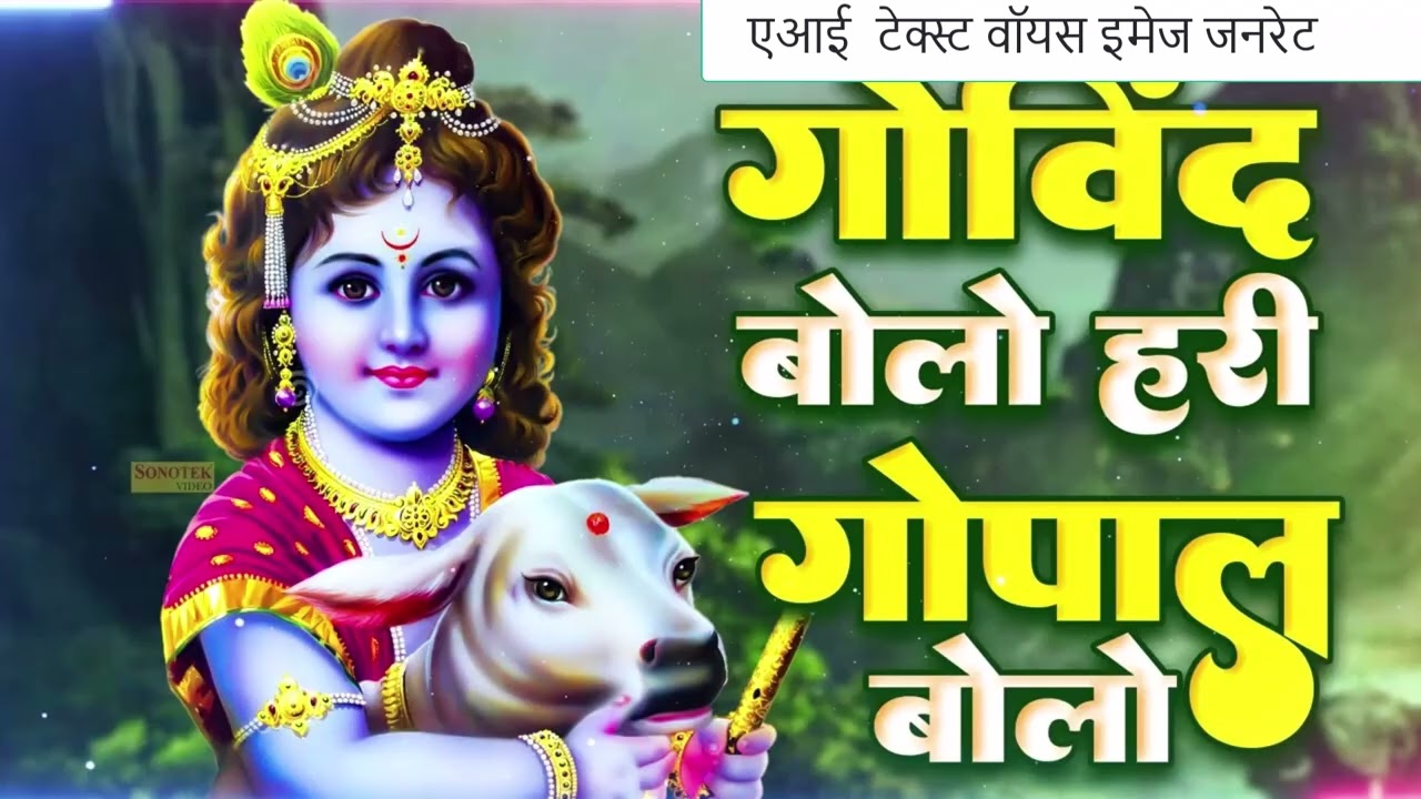 गोविंद बोलो हरि गोपाल बोलो