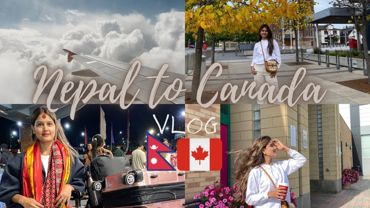 Nepal to Canada Vlog🇨🇦!!Emotional moment,travel information,airport guide #thunderbay  #canada