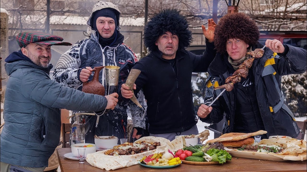 SHURPA - Caucasian lamb soup! 🍖🍲 How to cook delicious food | Family food by GEORGY KAVKAZ