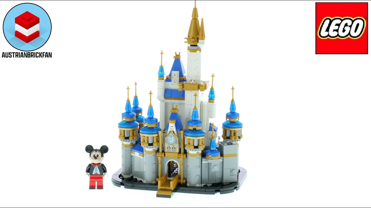The small one! Lego 40478 Mini Disney Castle - Lego Speed Build Review