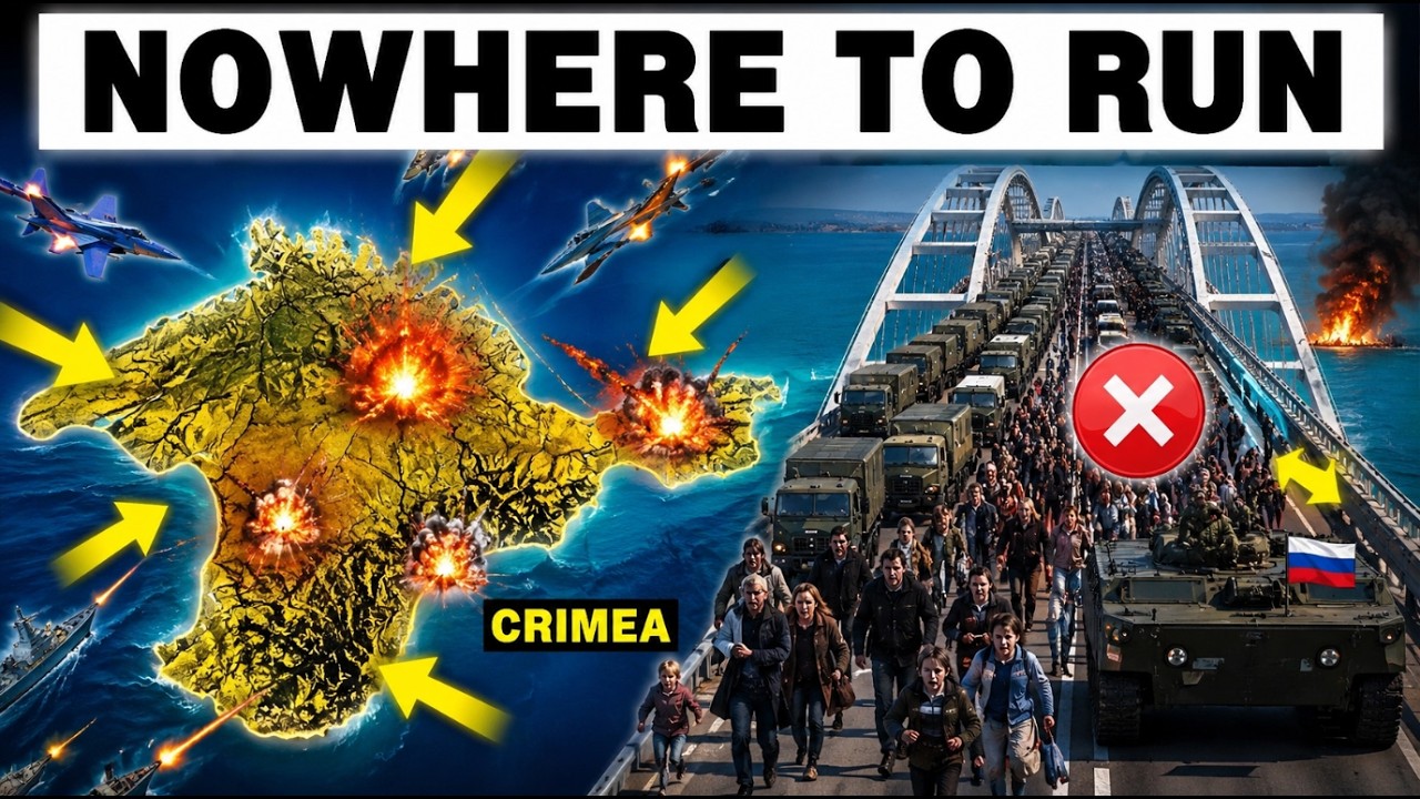 NO ESCAPE&hellip; Ukraine Just TURNED Crimea Into a Giant Military Trap