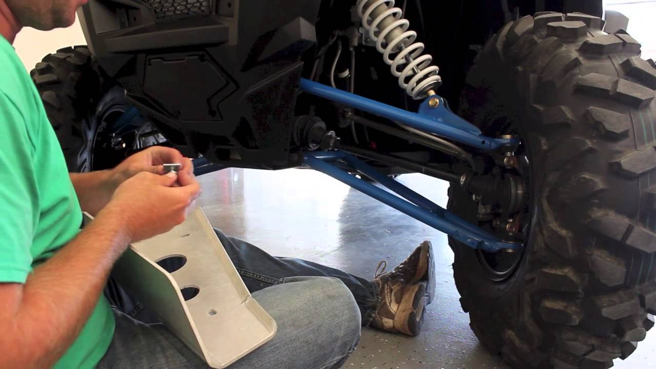 Polaris Rzr S 800 Ricochet A-arm Skid Plate Install