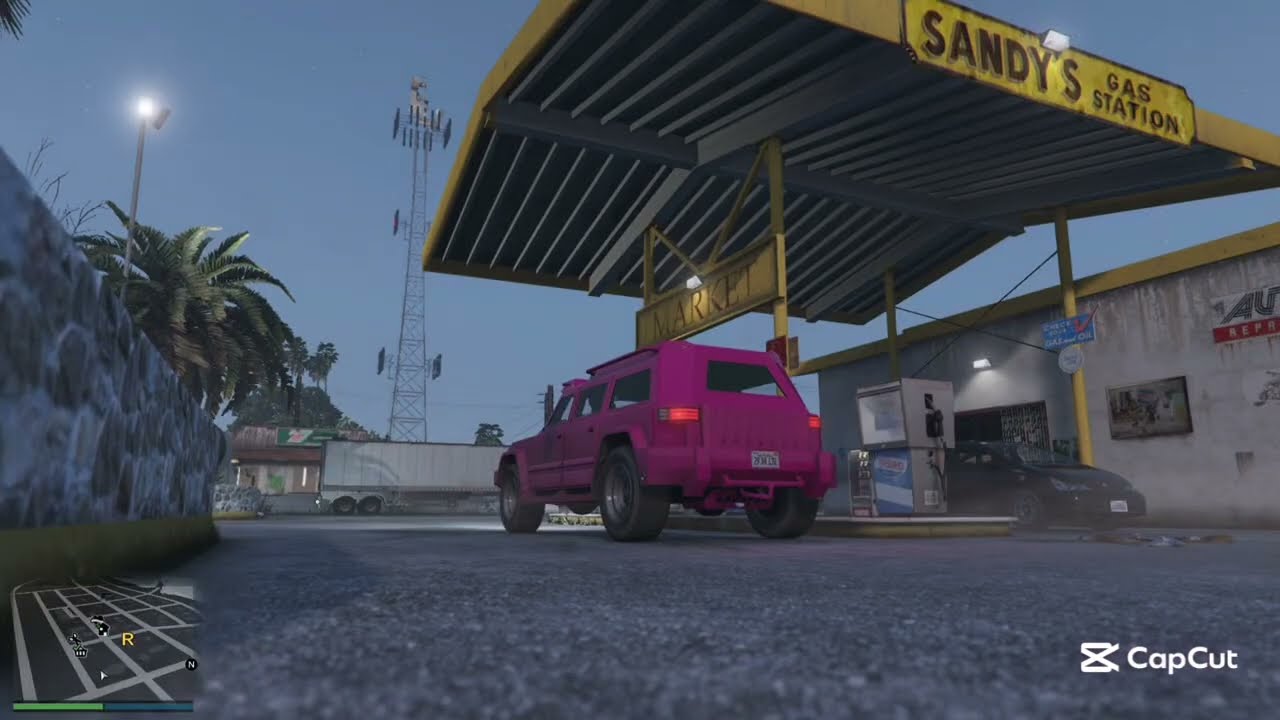 Grand Theft Auto V Salvage Yard Mission. Bravado Banshee.