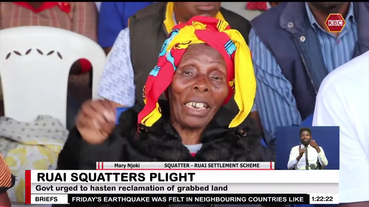 Ruai squatters urge Government to hasten reclamation of grabbed land