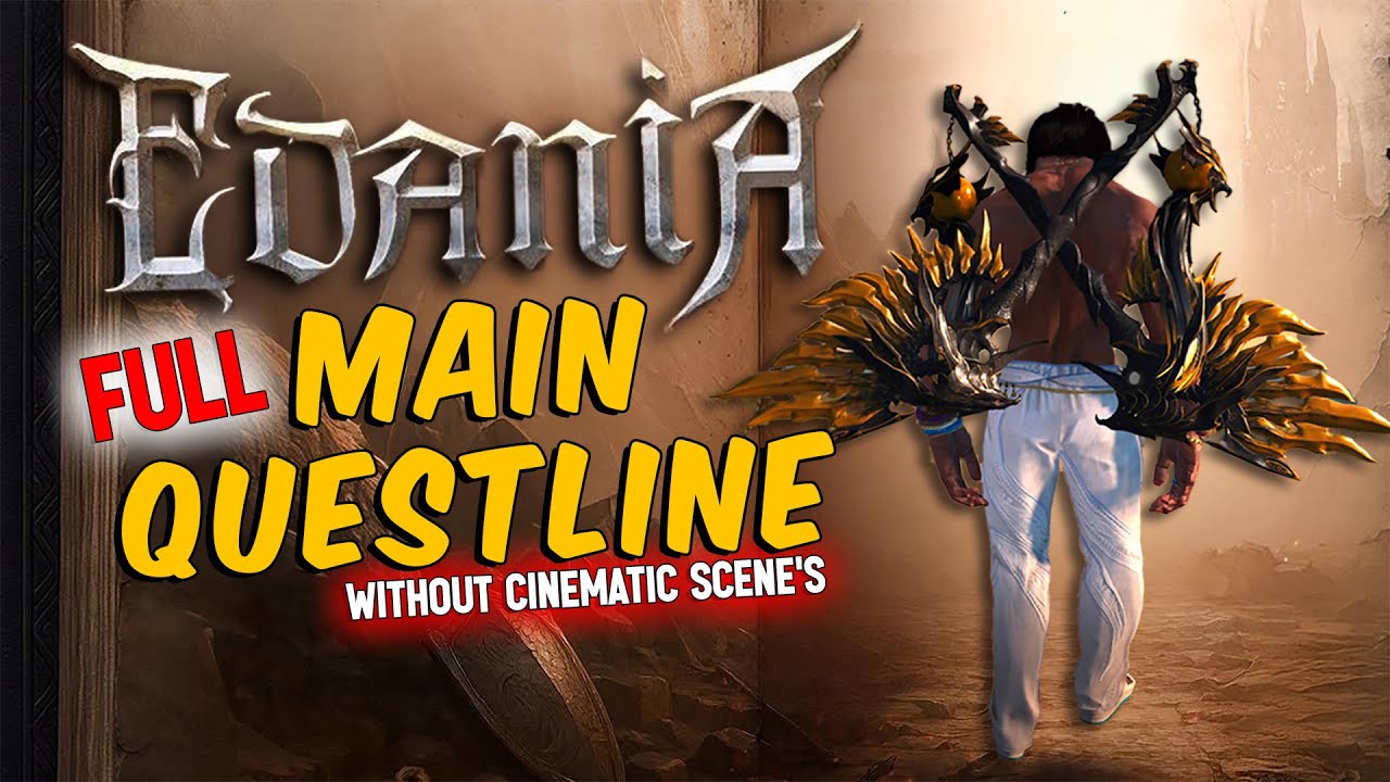 Edania Main Questline FULL Black Desert Online