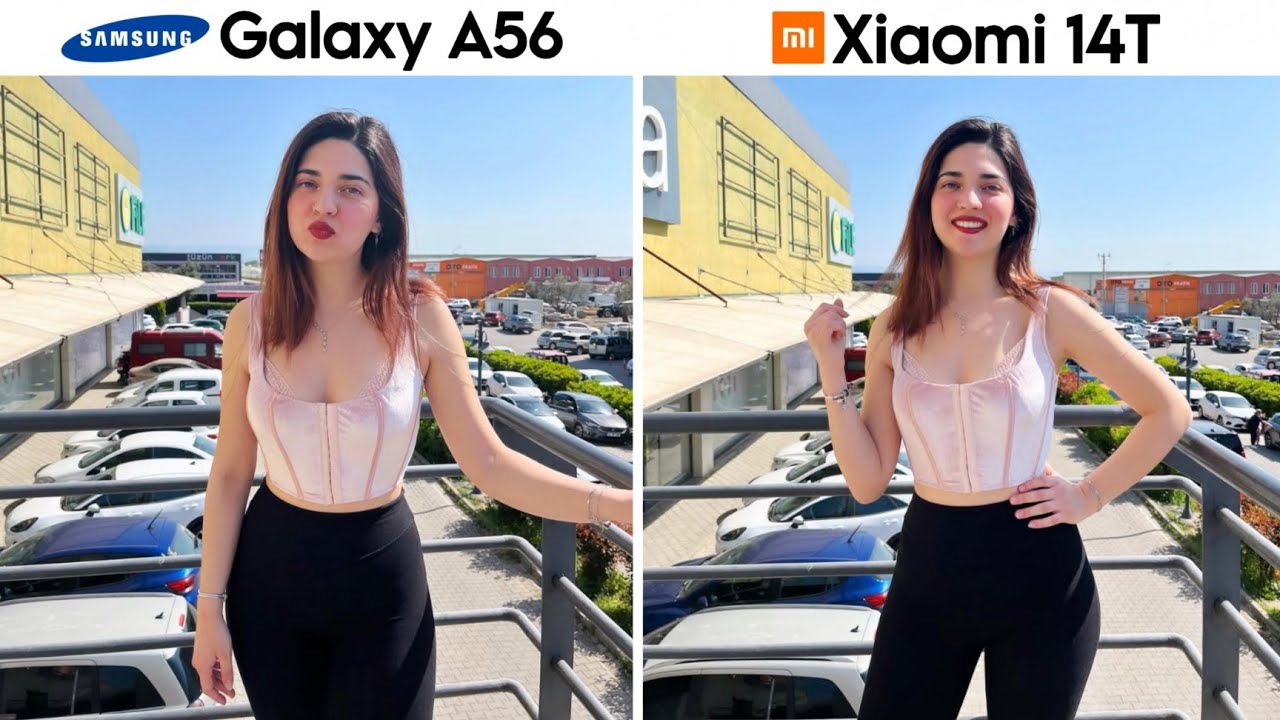 Сравнение тестов камер Samsung Galaxy A56 и Xiaomi 14T