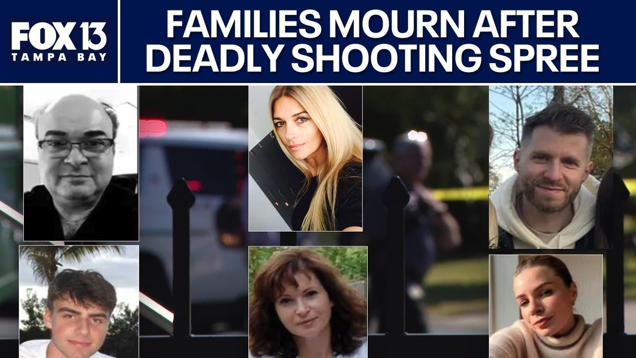 Families shattered by deadly Florida shooting spree
