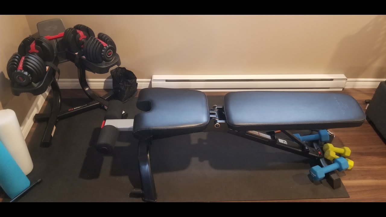 Bowflex 552 SelectTech Dumbells, 3.1s Weight Bench Review & Demo