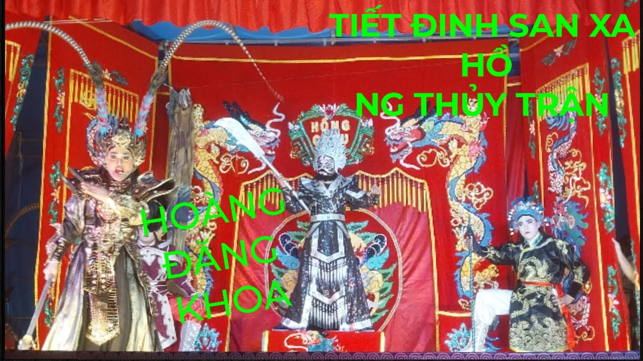 NS.HOÀNG ĐĂNG KHOA xuât thần trong vai TIẾT ĐINH SAN tại Bạc Liêu